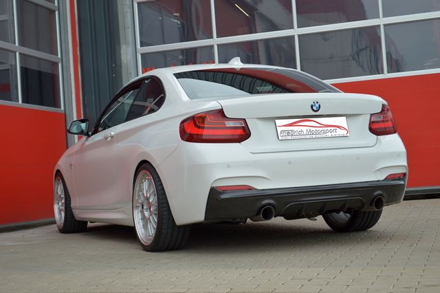 Friedrich Motorsport 76mm Duplex-Anlage BMW 2er F22/F23