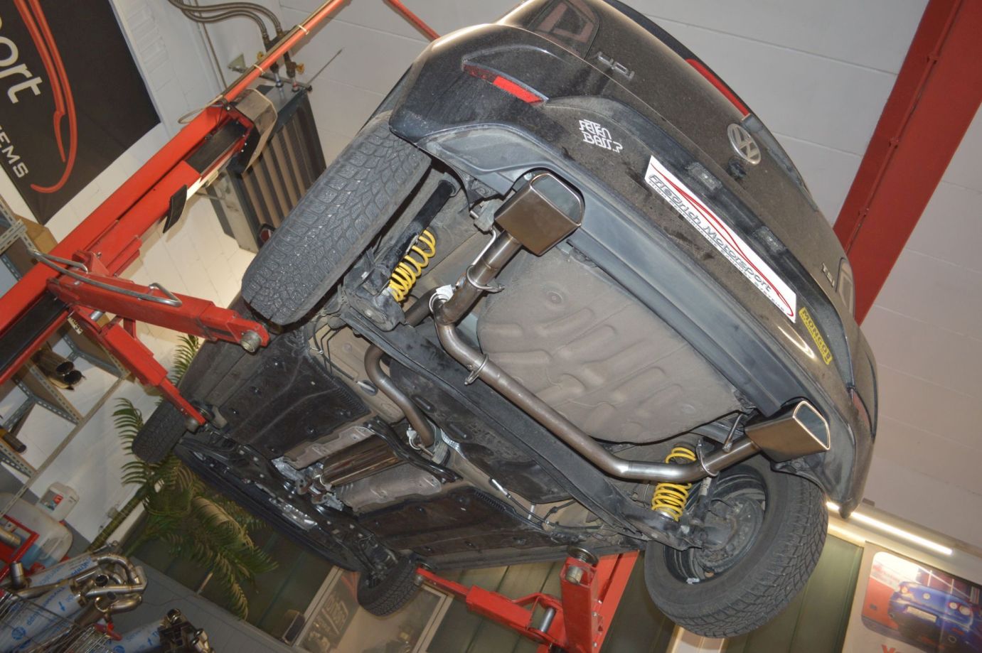 Friedrich Motorsport Duplex-Sportauspuffanlage VW UP!
