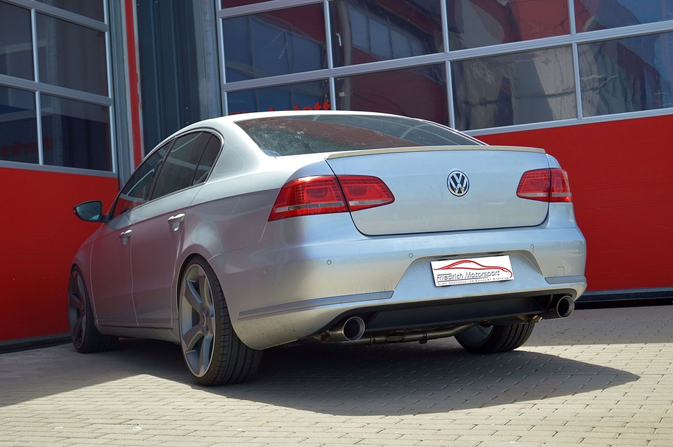 Friedrich Motorsport 76mm Duplex-Anlage VW Passat 3C B7
