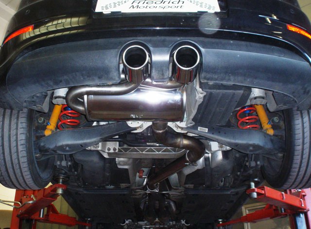 Friedrich Motorsport 76mm Duplexanlage mit Klappensteuerung VW Golf V R32