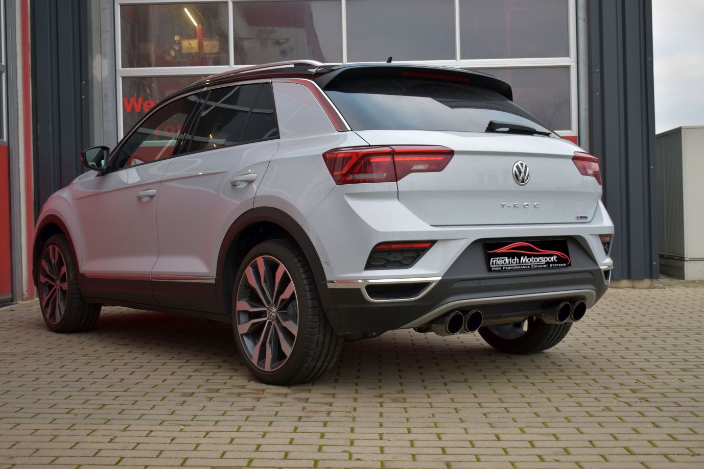 Friedrich Motorsport 76mm Duplex-Anlage VW T-ROC 4motion