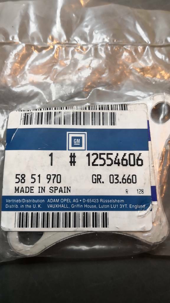 Opel Vectra C Tigra B Corsa B Abdeckung Abgasrückführungsventil neu original GM