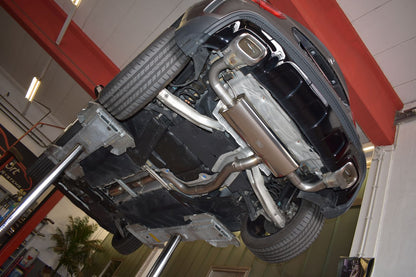 Friedrich Motorsport 76mm Duplex-Anlage Edelstahl