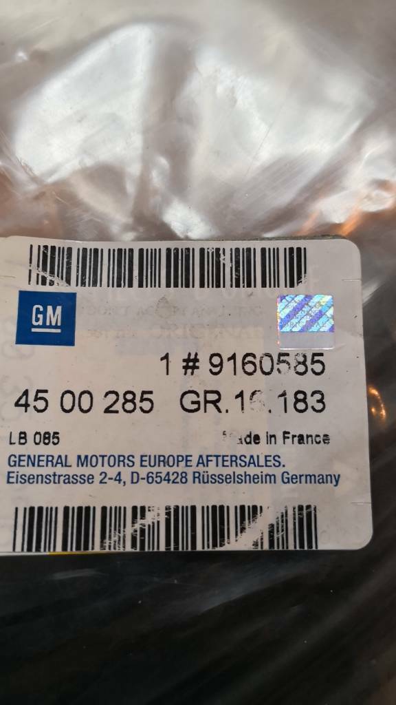 Opel Movano A Dichtung Gummi neu original GM