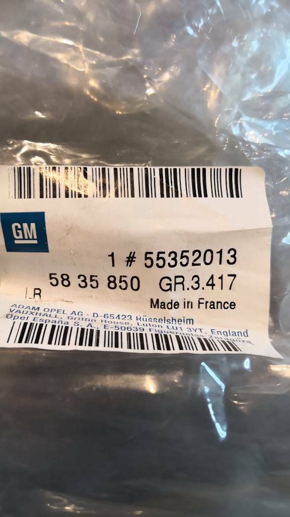 Opel Vectra C Signum Ablaufschlauch Luftreiniger Neu Original GM