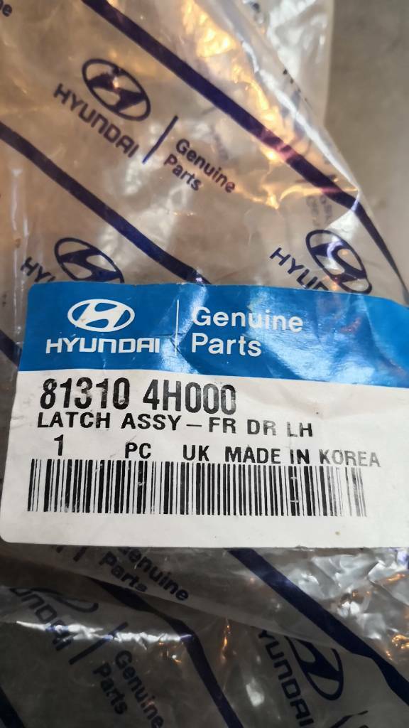 Hyundai H1 Travel Türschloss Vorne Links Neu Original HYUNDAI