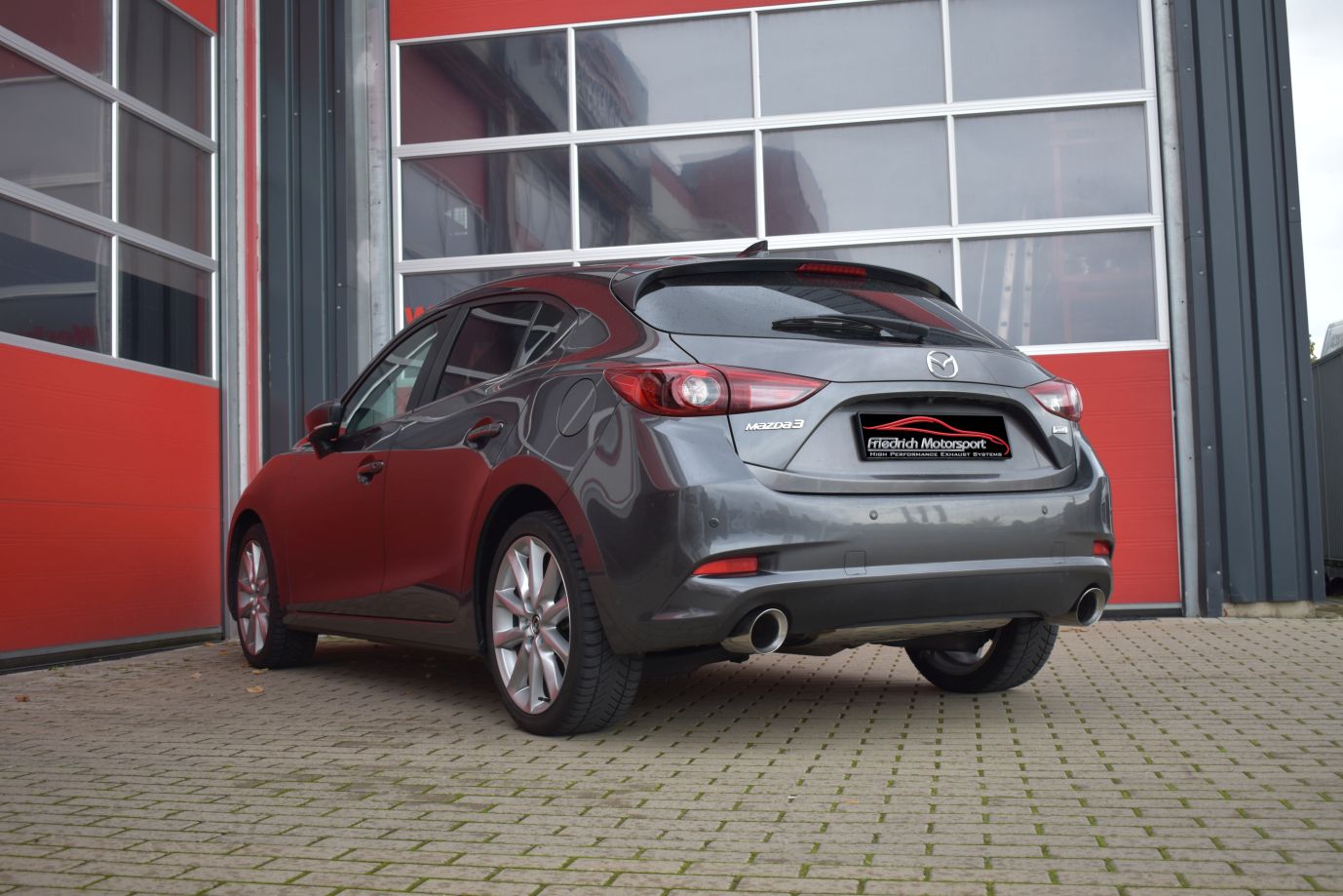 Friedrich Motorsport Gruppe A Duplex-Anlage Mazda 3 BM/BN (BL) Schrägheck