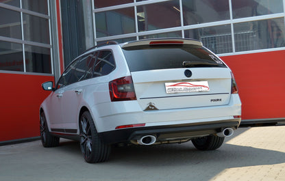 Friedrich Motorsport 76mm Duplex-Anlage Skoda Octavia 5E