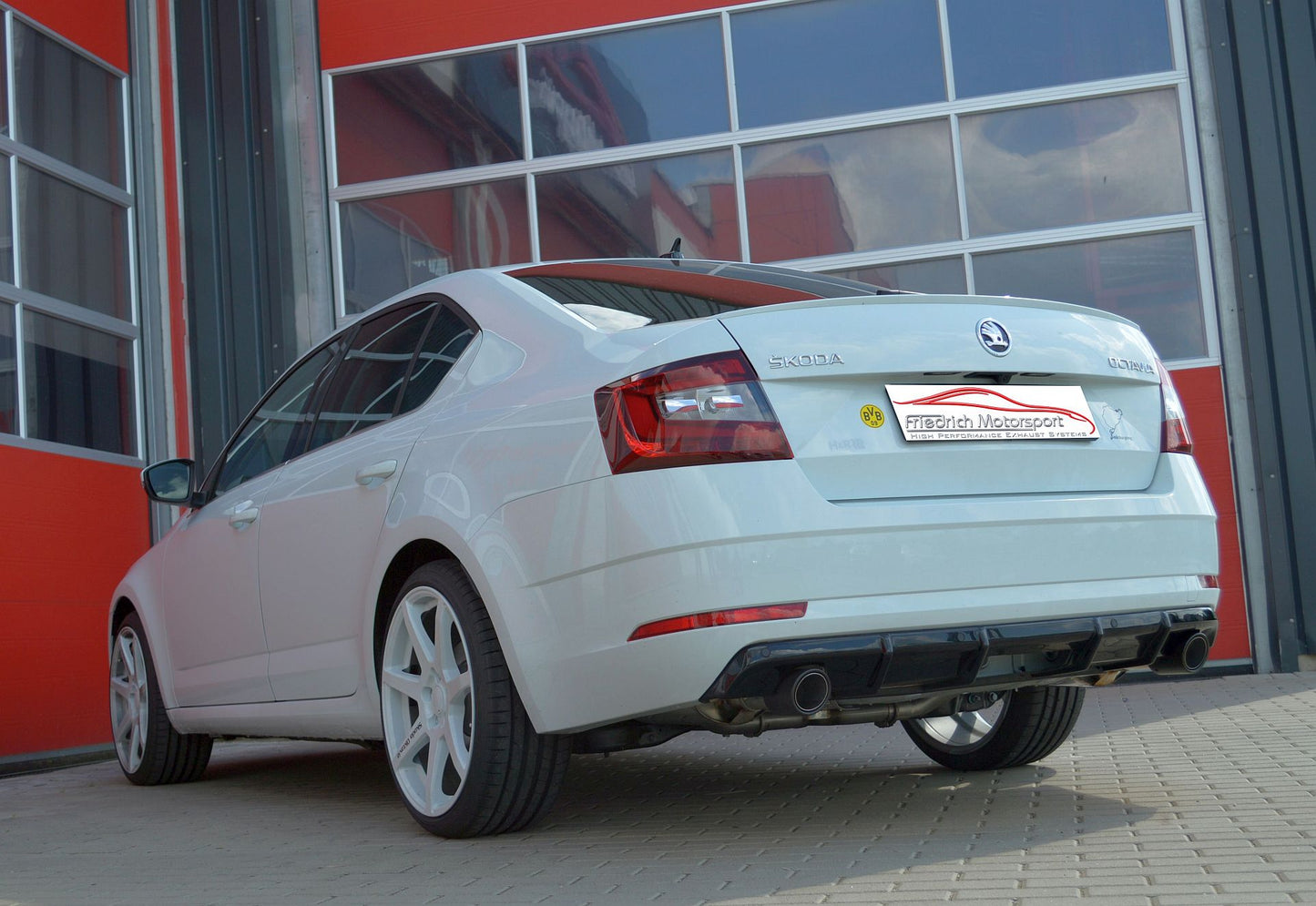 Friedrich Motorsport Gr.A Duplex-Anlage Edelstahl