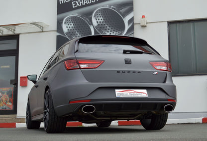 Friedrich Motorsport 76mm Duplex-Anlage Seat Leon 5F ST Cupra