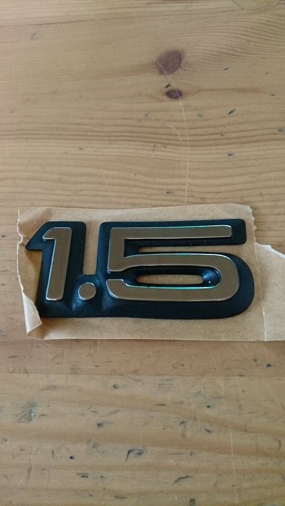 Corsa A Schriftzug Emblem "1.5" Neu Original GM