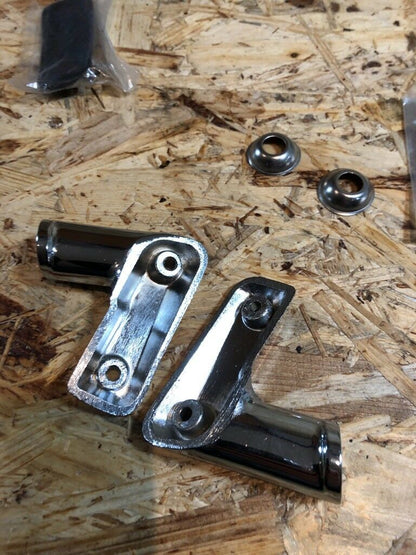 Opel Oldtimer / youngtimer Spiegel arme Halterung Chrom NEU