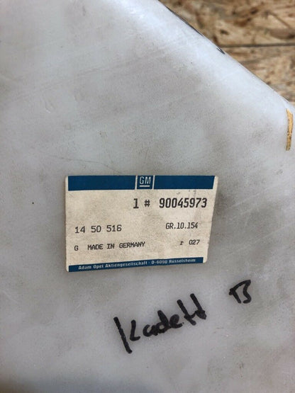 Opel Kadett B Wasserbehälter NEU Original GM
