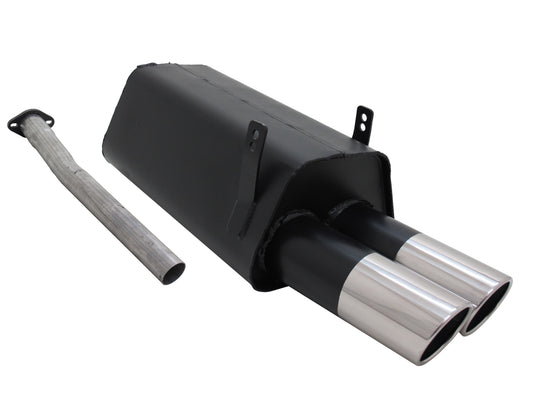 Novus Sportauspuff für BMW 3er E36 320 / 323 2x90mm SR-Design