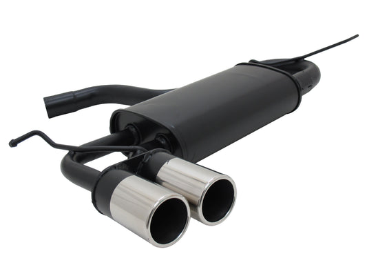 Novus Sportauspuff für Audi A3 / VW Golf 5 / VW Golf 6 / VW Scirocco 2x76mm