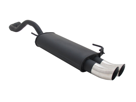 Novus Sportauspuff für VW Polo 4 6N / 6N2 2x76mm DTM