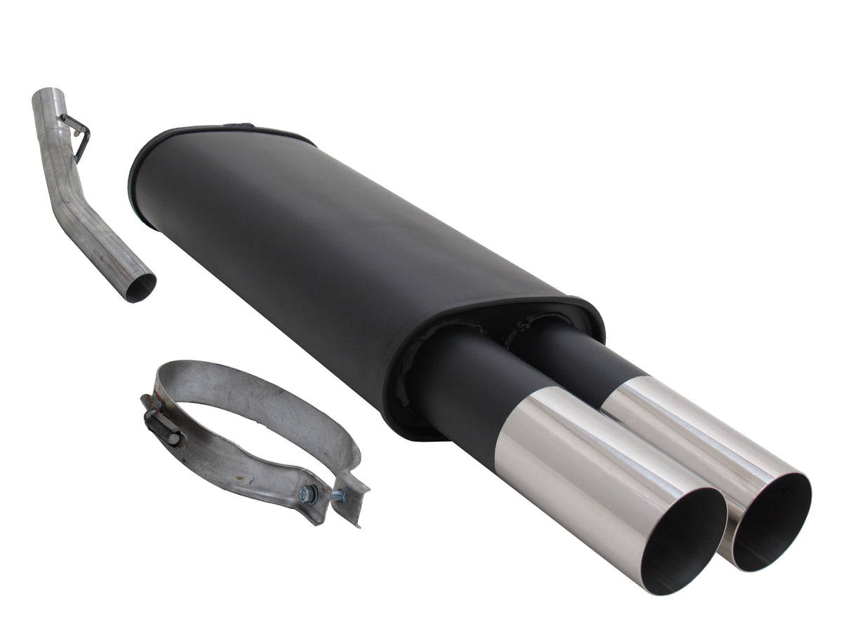Novus Sportauspuff für Opel Vectra A 2x76mm RL-Design