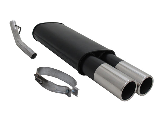 Novus Sportauspuff für Opel Vectra A 2x90mm