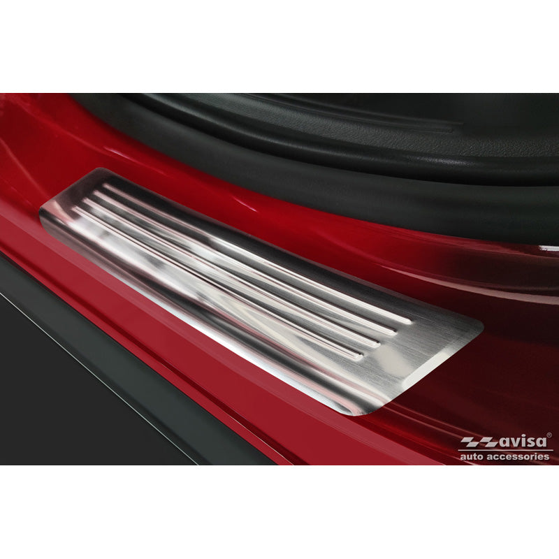 Edelstahl Einstiegsleisten passend für Hyundai Tucson (NX4E) 2020- 'Lines' - 2-teilig (Hintertüren)