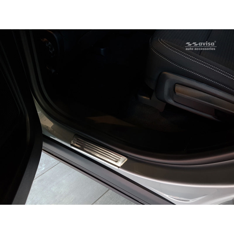 Edelstahl Einstiegsleisten passend für Ford Kuga III 2019- 'Lines' - 4-Teilig