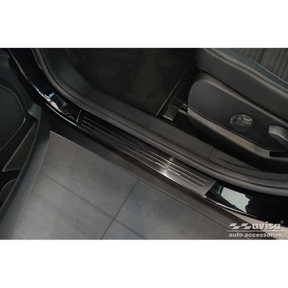 Schwarz Edelstahl Einstiegsleisten passend für Ford EcoSport Facelift 2017- - 'Special Edition' - 4-Teilig
