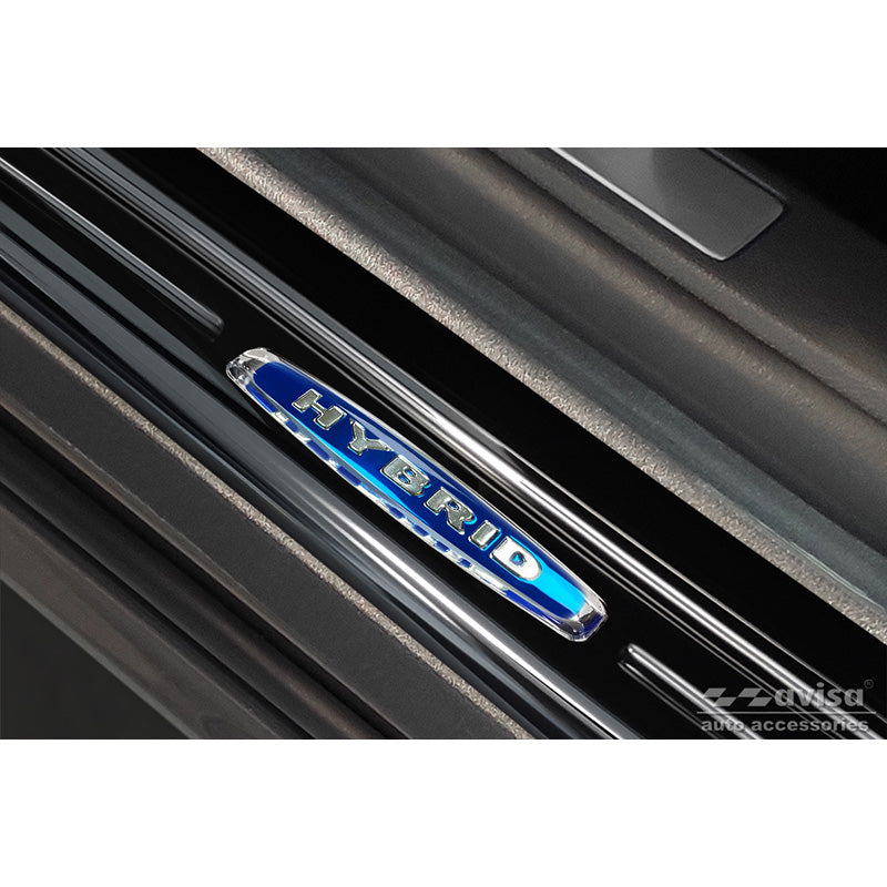 Schwarz Edelstahl Einstiegsleisten passend für Ford Mondeo V Turnier 2014-2019 & Facelift 2019- 'Hybrid' - 4-teilig