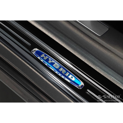 Schwarz Edelstahl Einstiegsleisten passend für Ford Mondeo V Turnier 2014-2019 & Facelift 2019- 'Hybrid' - 4-teilig
