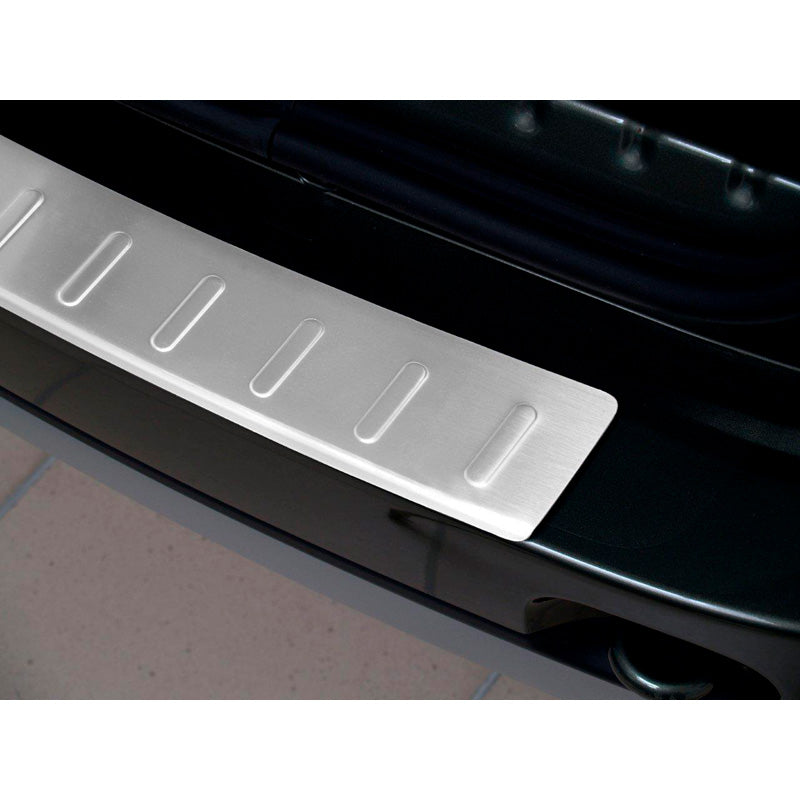 Edelstahl Heckstoßstangenschutz passend für Dacia Duster 2010-2017 'Ribs'