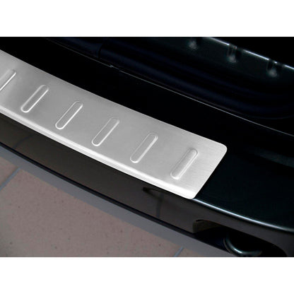 Edelstahl Heckstoßstangenschutz passend für Dacia Duster 2010-2017 'Ribs'