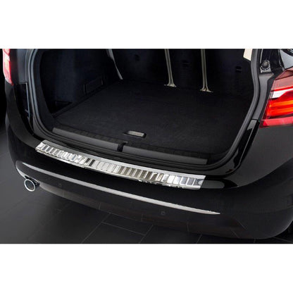 Edelstahl Heckstoßstangenschutz passend für BMW 2er F45 Active Tourer 2014-2018 & FL 2018- (exkl. M-Sport) 'Ribs'