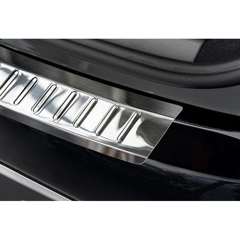 Edelstahl Heckstoßstangenschutz passend für BMW 2er F45 Active Tourer 2014-2018 & FL 2018- (exkl. M-Sport) 'Ribs'