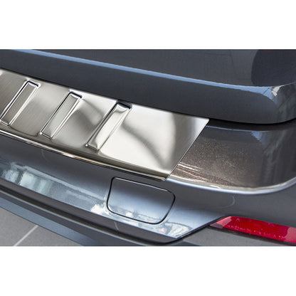 Edelstahl Heckstoßstangenschutz passend für BMW X5 F15 2013-2018 'Ribs' exkl. M