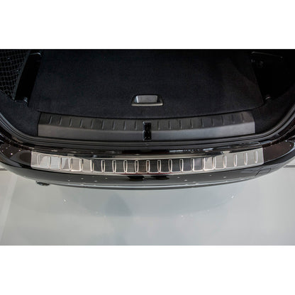 Edelstahl Heckstoßstangenschutz passend für BMW 2er F46 Gran Tourer 2015- exkl. M-Paket 'Ribs'