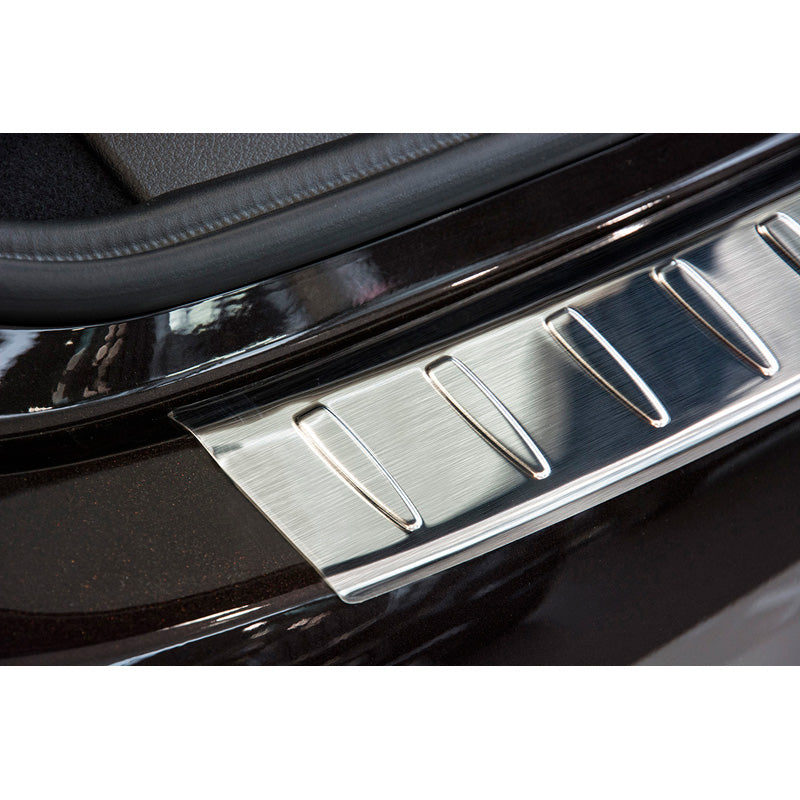 Edelstahl Heckstoßstangenschutz passend für BMW 2er F46 Gran Tourer 2015- exkl. M-Paket 'Ribs'