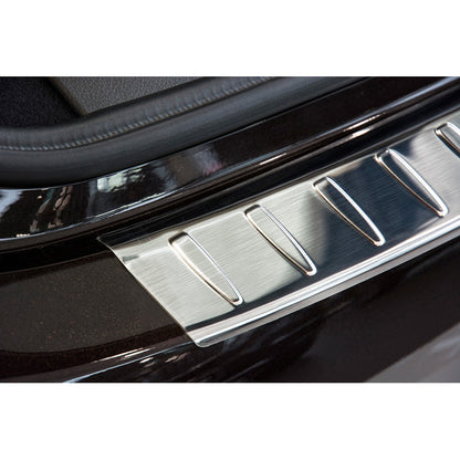 Edelstahl Heckstoßstangenschutz passend für BMW 2er F46 Gran Tourer 2015- exkl. M-Paket 'Ribs'