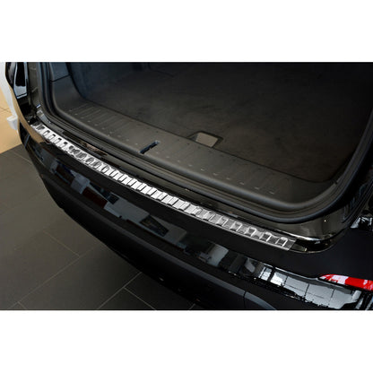 Edelstahl Heckstoßstangenschutz passend für BMW X4 F26 2014-