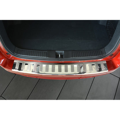 Edelstahl Heckstoßstangenschutz passend für Honda Civic Tourer 2014- 'Ribs'