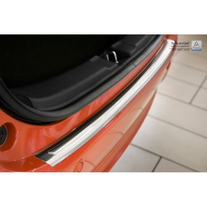 Edelstahl Heckstoßstangenschutz passend für Honda Jazz 2015-2020