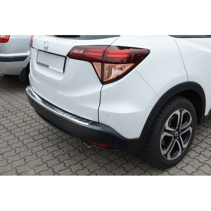 Edelstahl Heckstoßstangenschutz passend für Honda HR-V 2015-2018 & FL 2018- Excl. HR-V 2020 Sport 'Ribs'