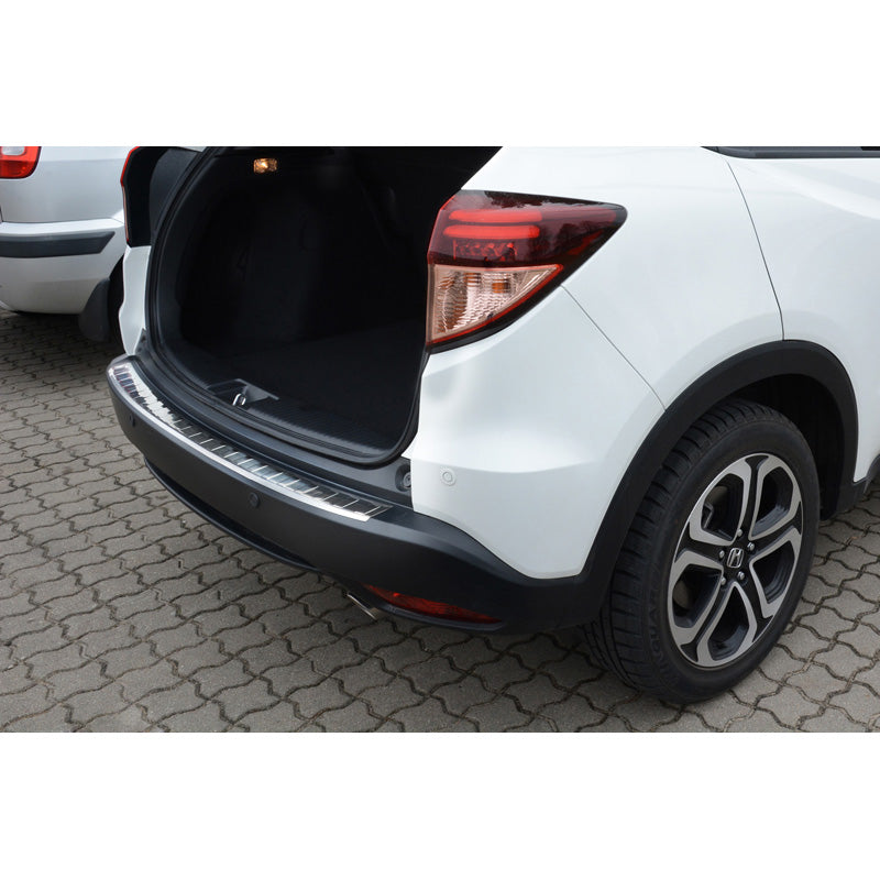 Edelstahl Heckstoßstangenschutz passend für Honda HR-V 2015-2018 & FL 2018- Excl. HR-V 2020 Sport 'Ribs'