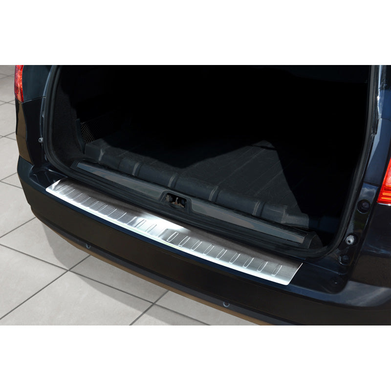 Edelstahl Heckstoßstangenschutz passend für Citroën C5 Tourer 2008- 'Ribs'