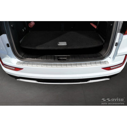 Edelstahl Heckstoßstangenschutz passend für Ssangyong Rexton (YK) Facelift 2021- 'Ribs'