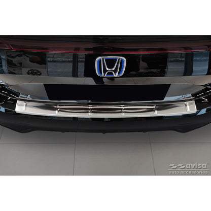 Edelstahl Heckstoßstangenschutz passend für Honda Civic XI HB 2022- 'Ribs'