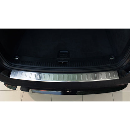 Edelstahl Heckstoßstangenschutz passend für BMW 5er E61 Touring 2007-2010 exkl. M-Paket/M-Sport 'Ribs'