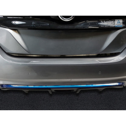 Schwarz Edelstahl Heckklappenzierliste passend für Nissan Leaf II 2017-