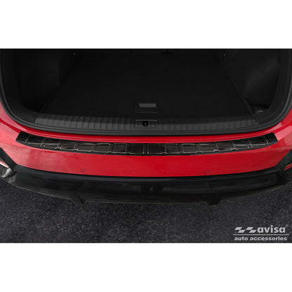 Echtes 3D Karbon Heckstoßstangenschutz passend für Audi Q3 Sportback 2019- 'Ribs'