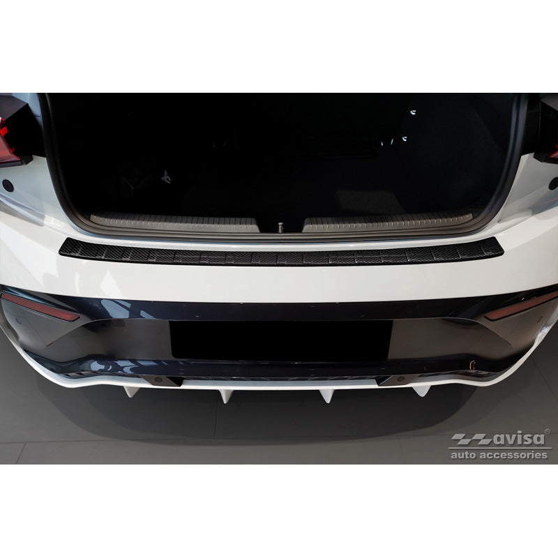 Echtes 3D Karbon Heckstoßstangenschutz passend für Cupra Born 2021- 'Ribs'
