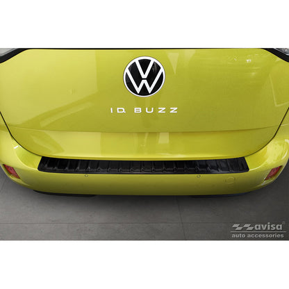 Echtes 3D Karbon Heckstoßstangenschutz passend für Volkswagen ID.Buzz & ID.Buzz Cargo 2022- 'Ribs'