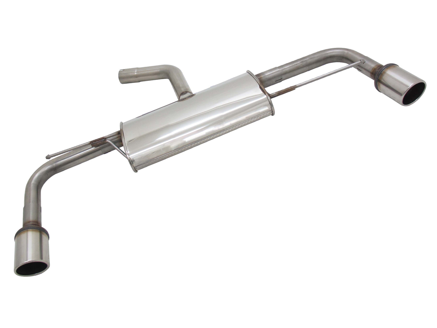 Novus Sportauspuff für VW Golf 5 / 6 / Scirocco 1.2 - 2.0 TSI 90mm SR-Design
