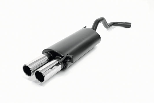 Novus Edelstahl Sportauspuff für VW Polo 6N / 6N2 2x76mm